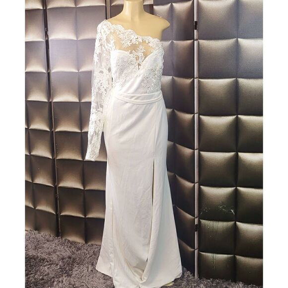 Fashion Nova bridal gown 3xl - Picture 1 of 7